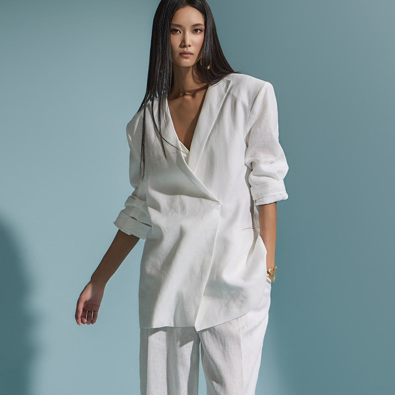 J2337 Linen Jacket