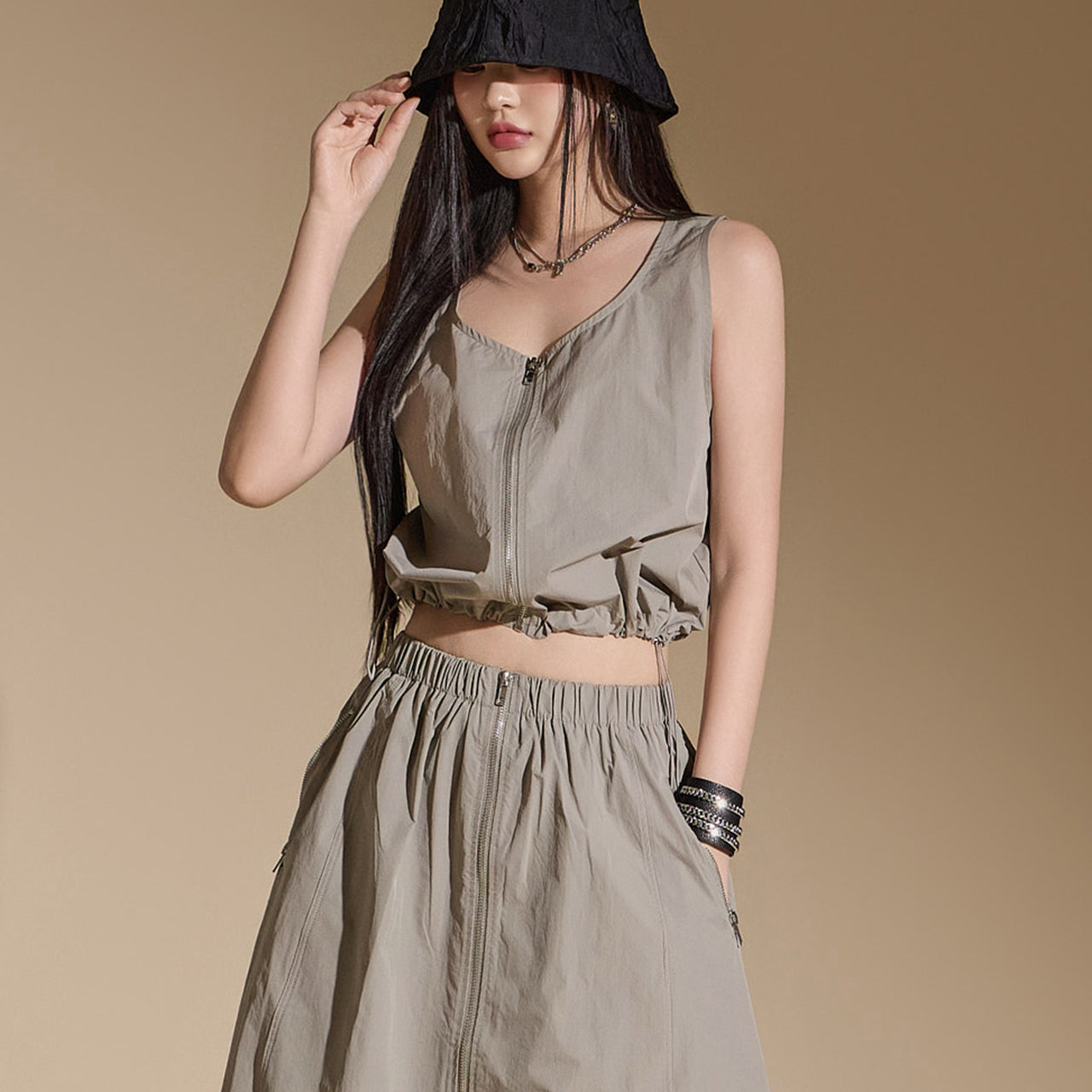 J2331 Zipper Vest