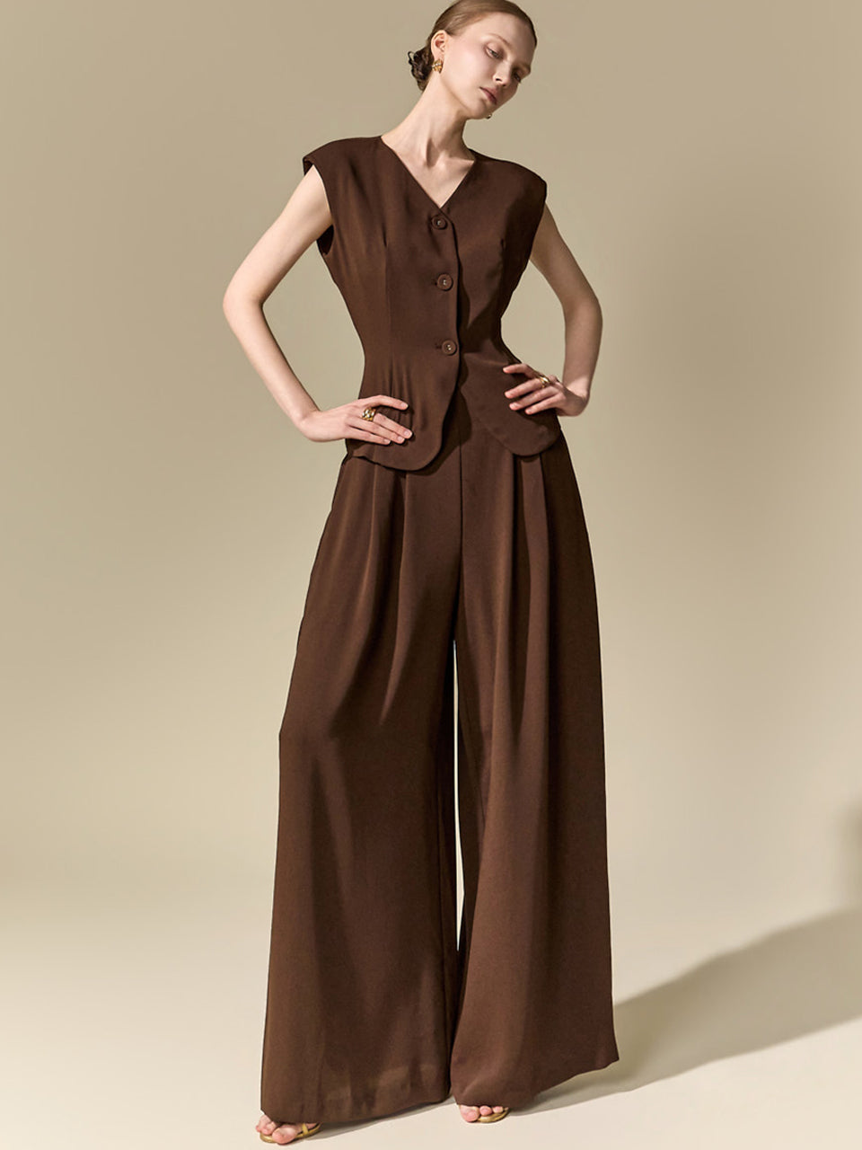 TP2436 Vest and Slacks Set