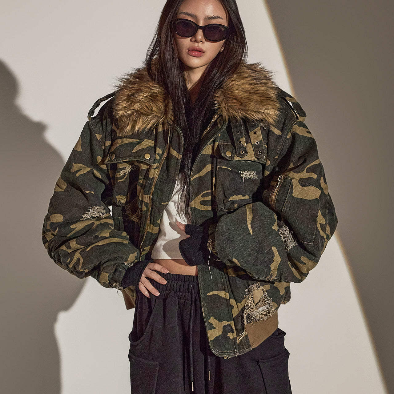 J2587 Fur Jumper