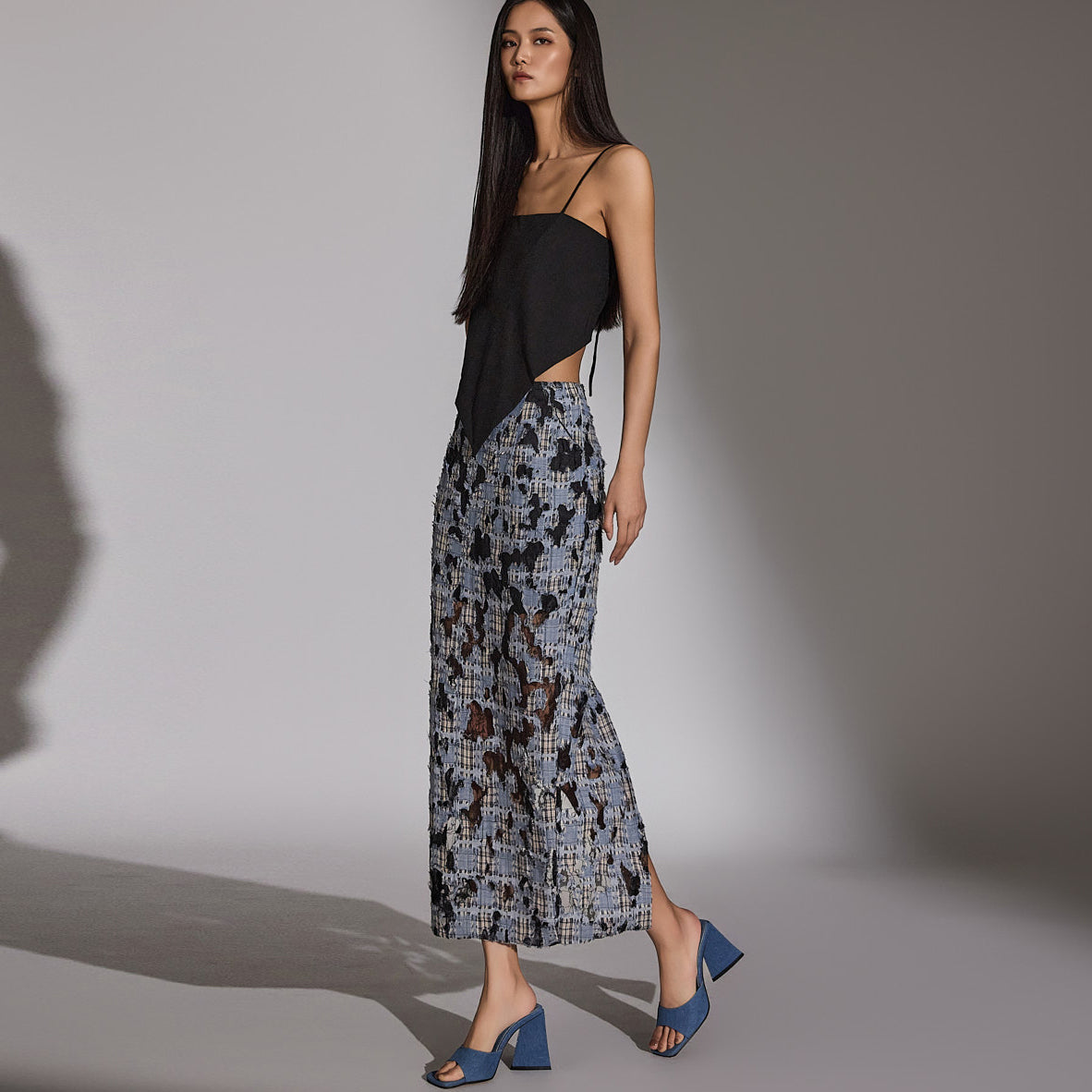 SK9239 Plaid Skirt