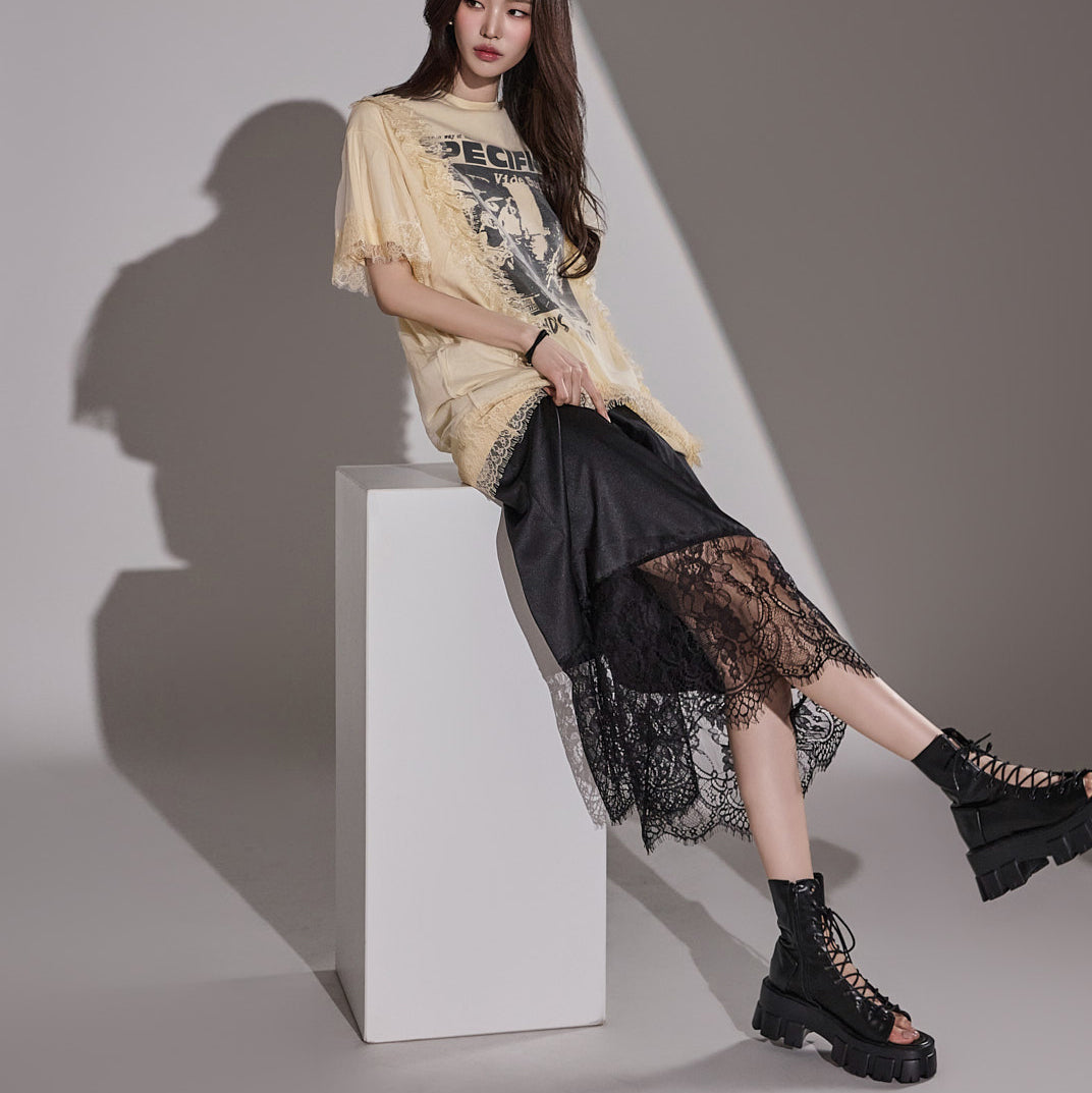 SK2753 Lace Skirt