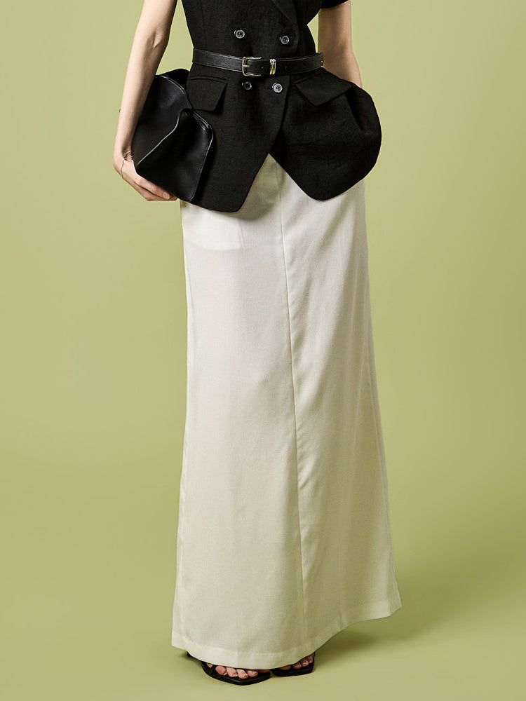 SK3198 H-Line Maxi Skirt