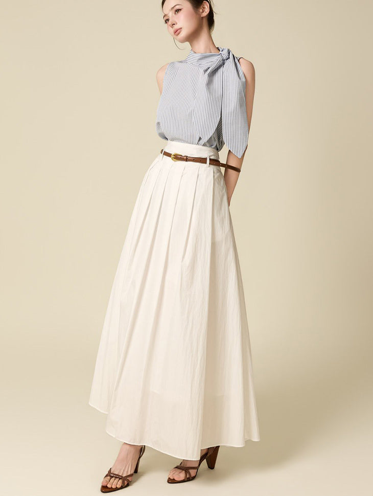 SK3241 Tuck Flare Skirt