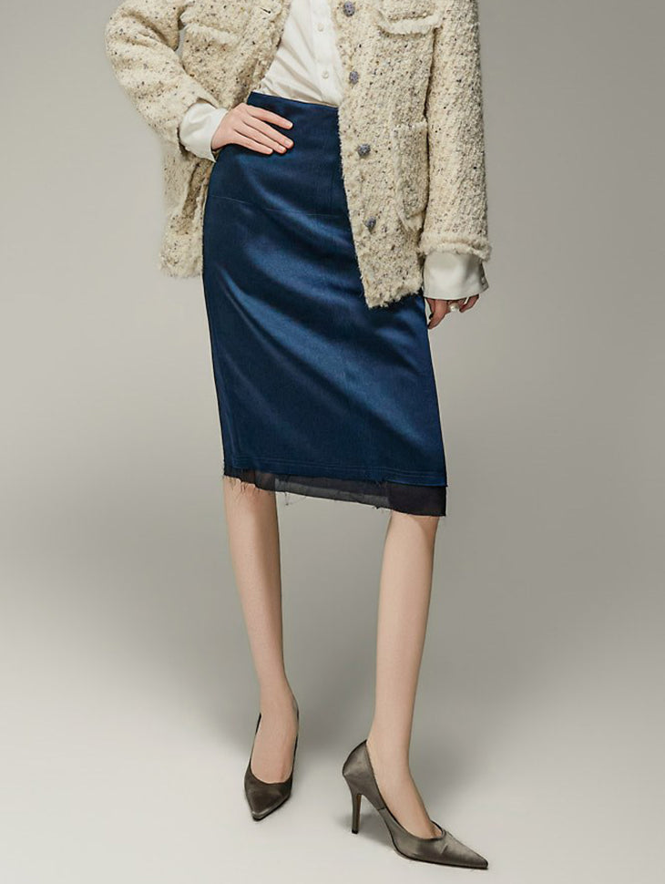 SK3308 Satin Skirt