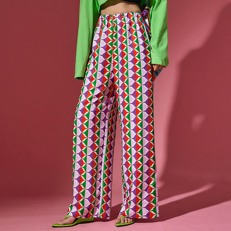 P2816 Diagonal Pattern Pants