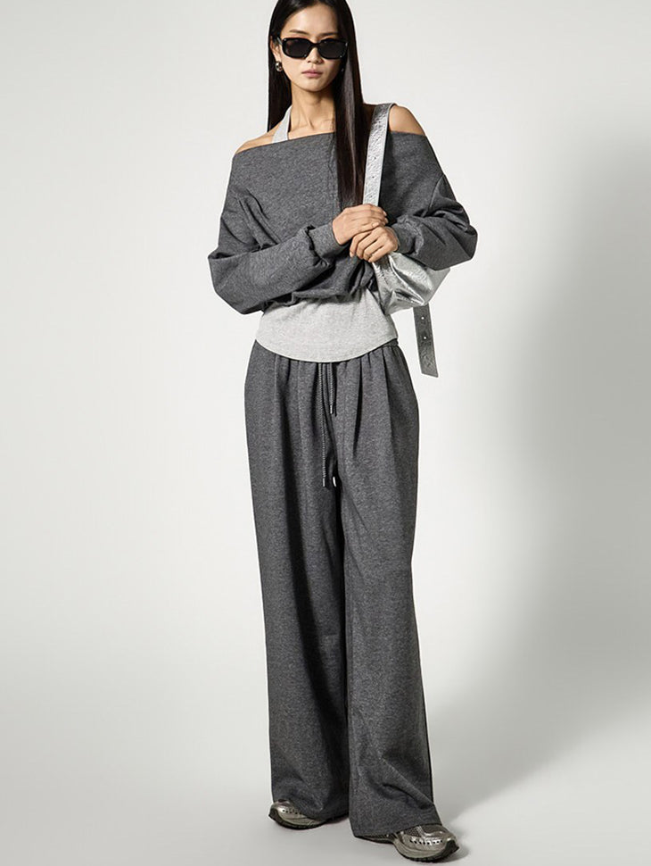 TR054 Halter Neck Sweat Set