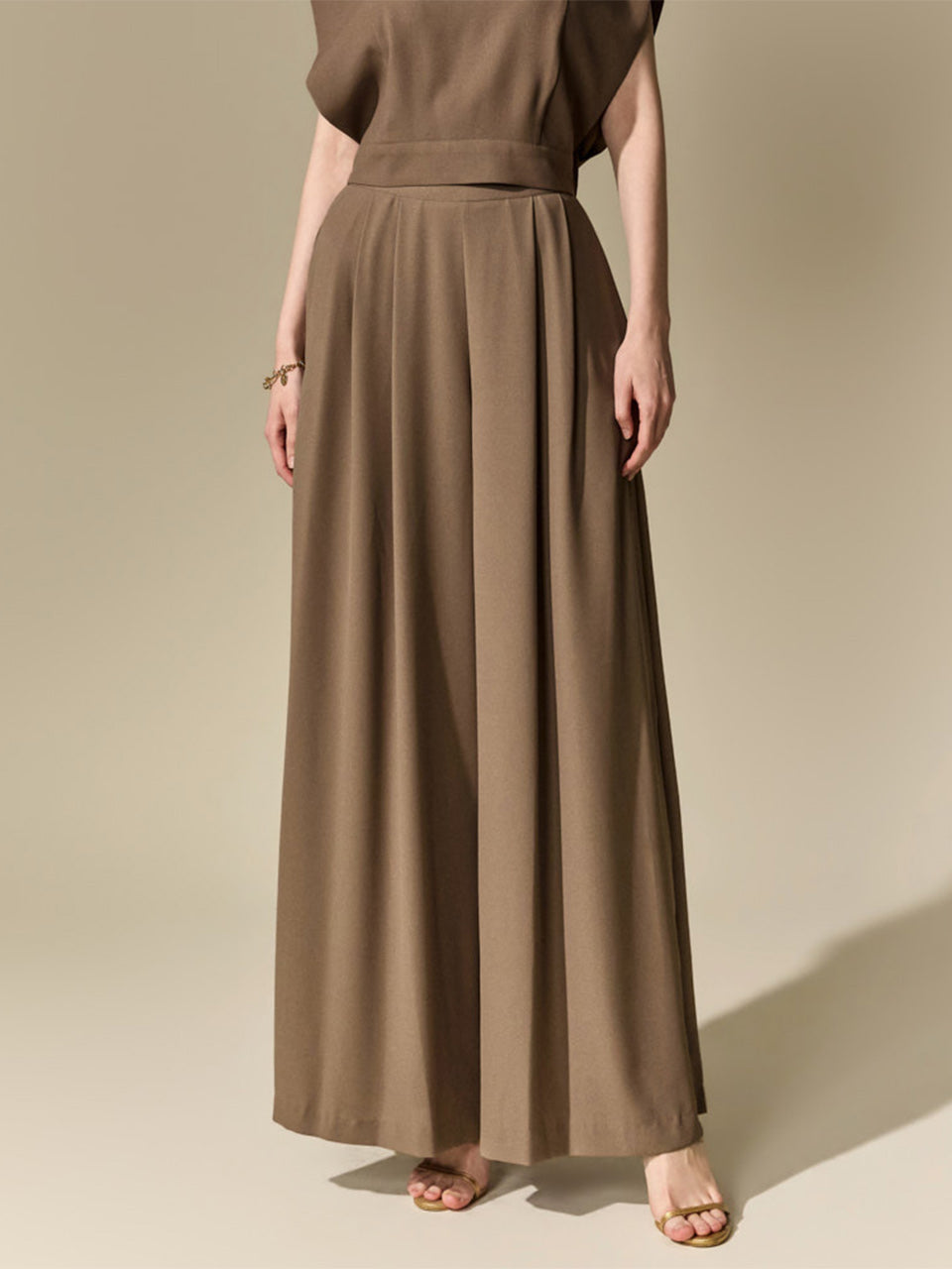 P3880 Wide Elastic Waist Slacks