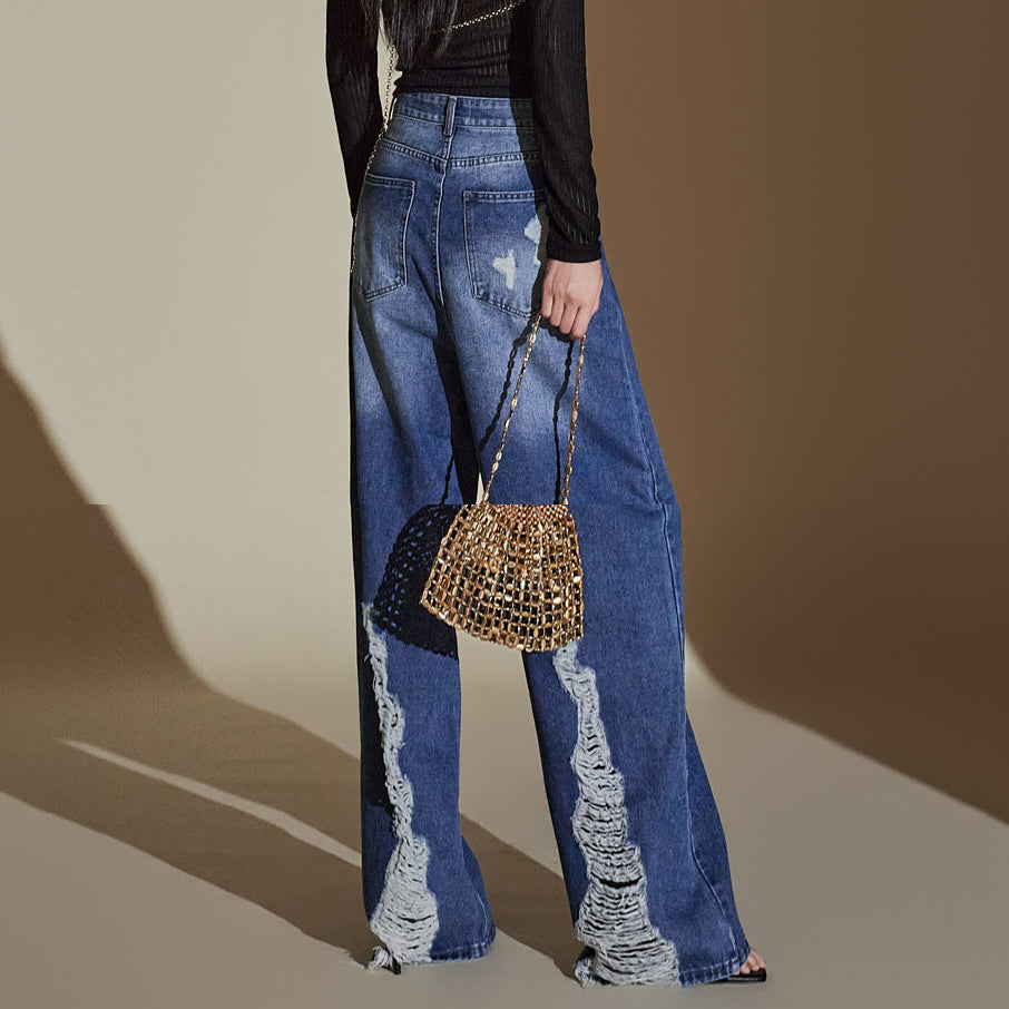 PJ507 Distressed Jeans