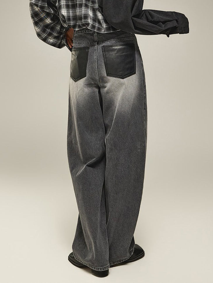 PJ681 Vintage Washed Jeans