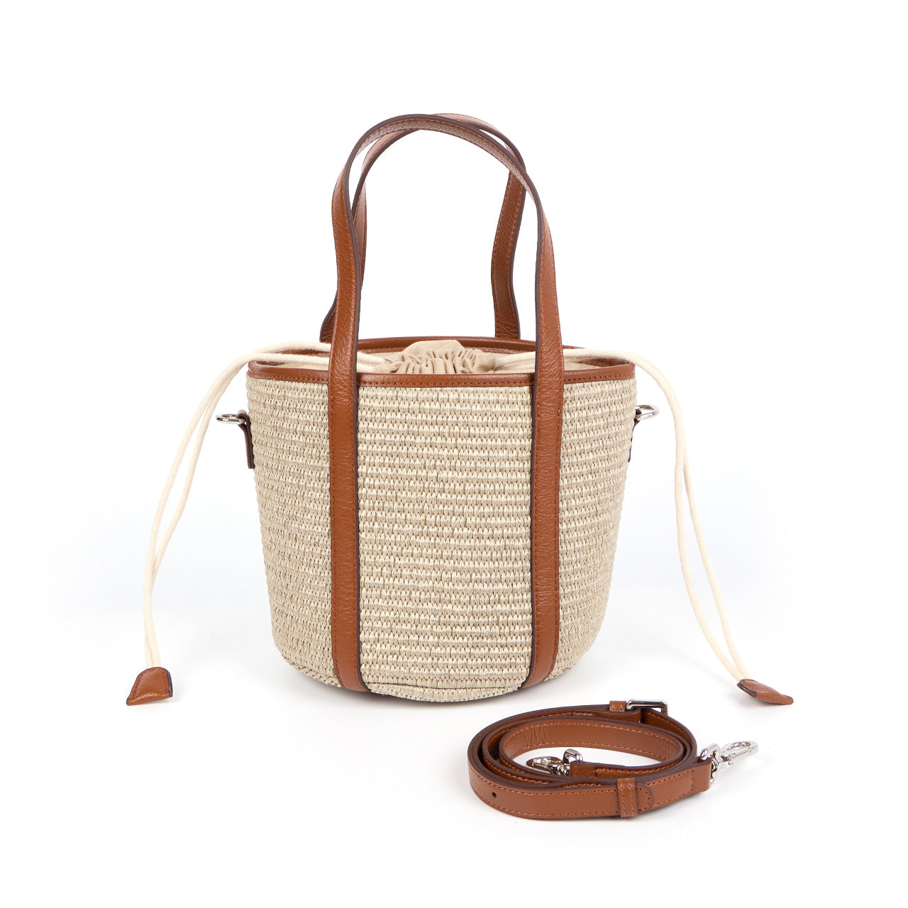 A-1579 Raffia Handle bag