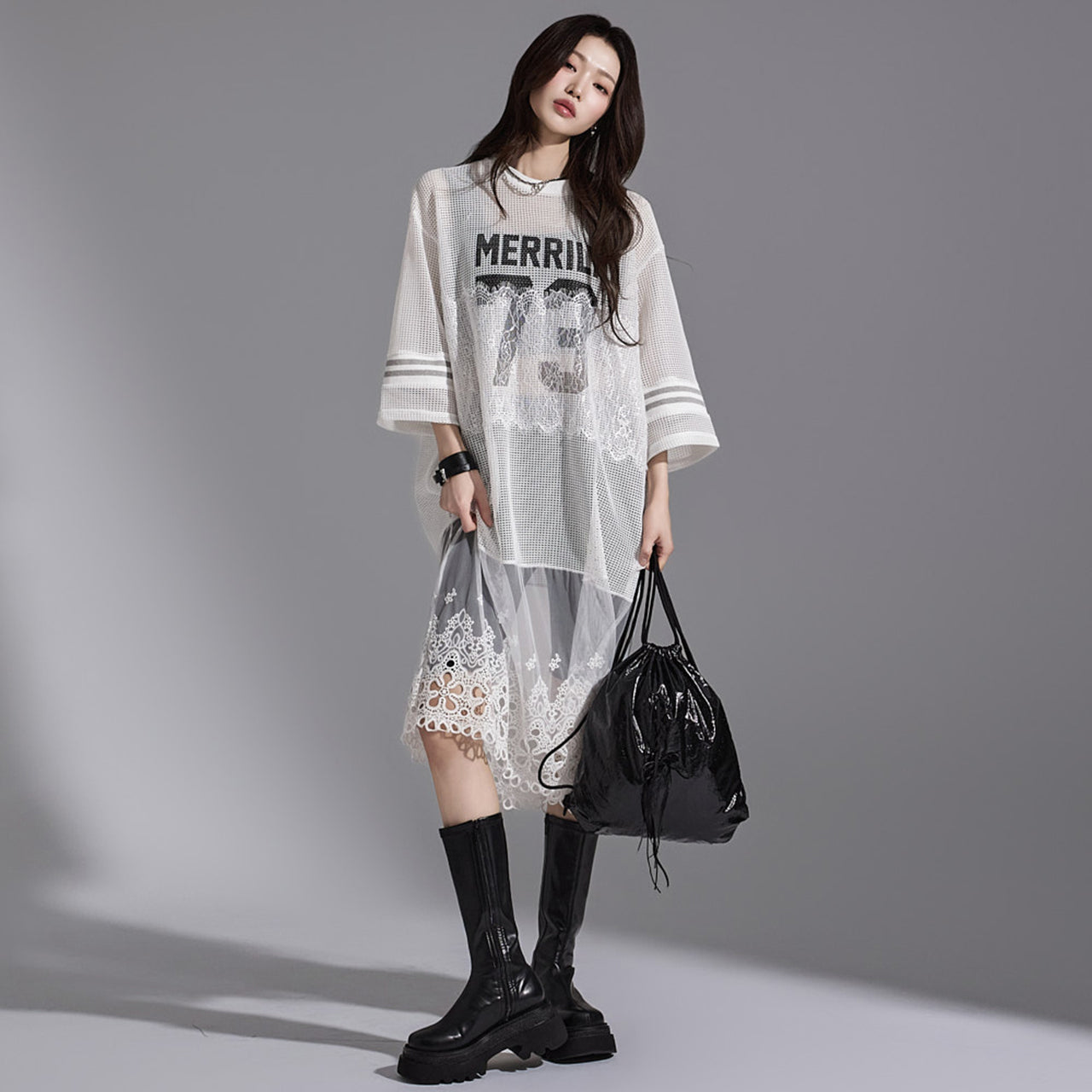 D4942 Layered Dress