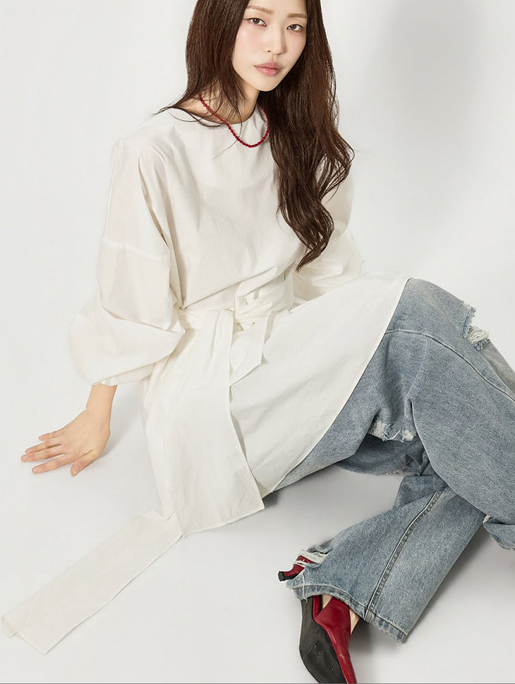 D5485 Strap Layered Dress