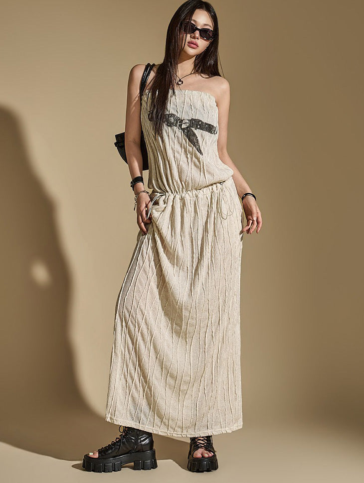 D5652 String Tube Top Dress