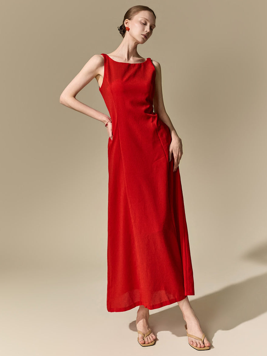 D5645 Sleeveless Dress
