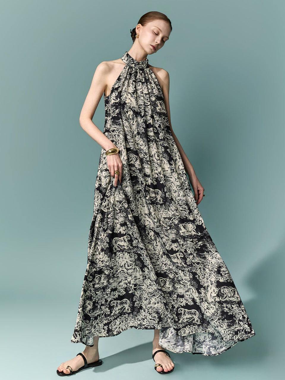 D5646 Strap Set Dress