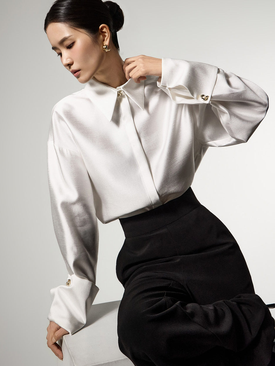 S9038 Wide Cuff Shirts