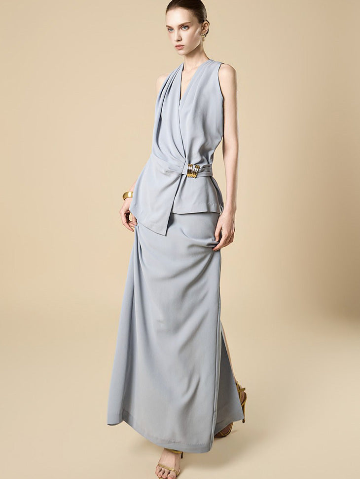 TP9213 Blouse and Skirt Set