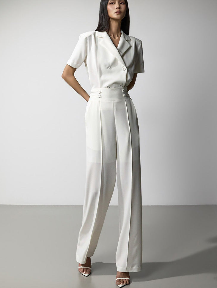 TP2449 Blouse Slacks Set