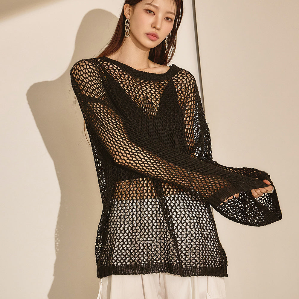 E3060 Net Star Knit