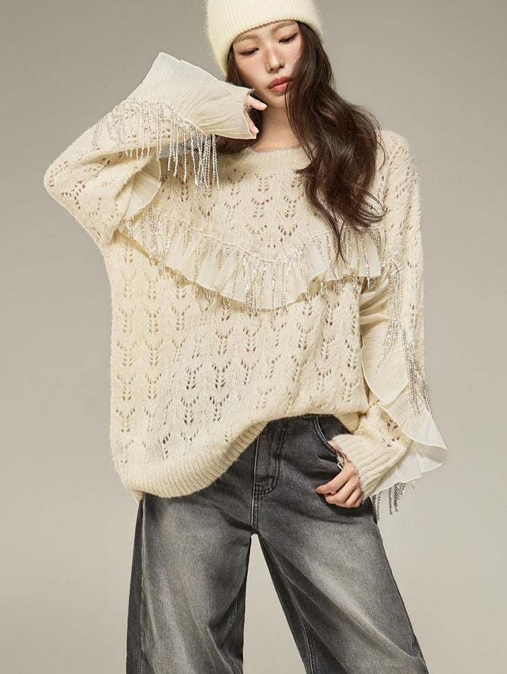 E4422 Frill Knit