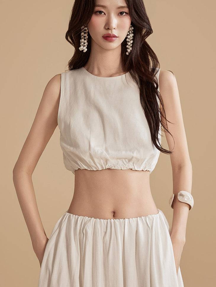 E3353 Linen Top