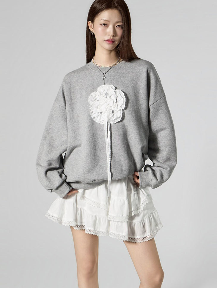 E4137 Flower Sweatshirts