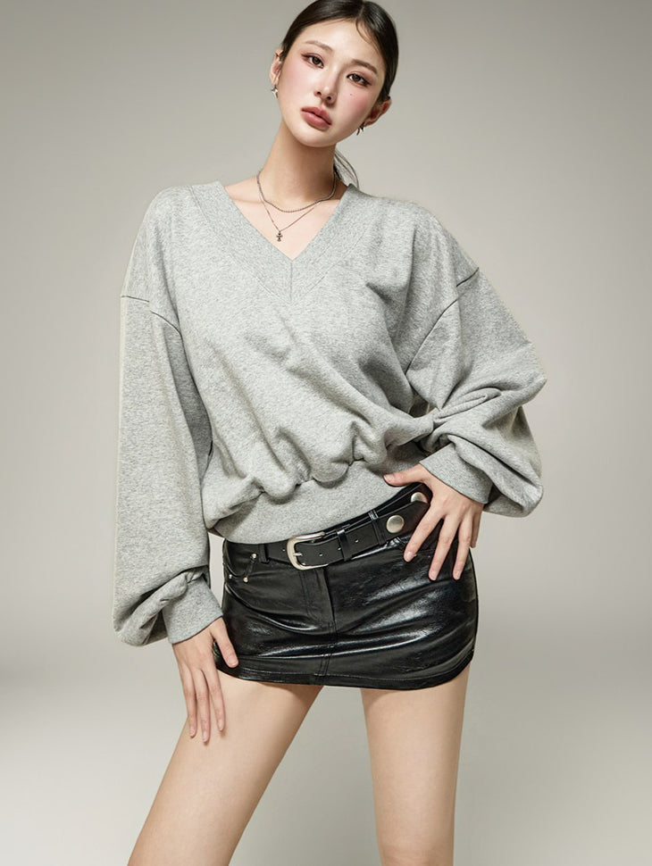E4414 V-Neck Sweatshirts