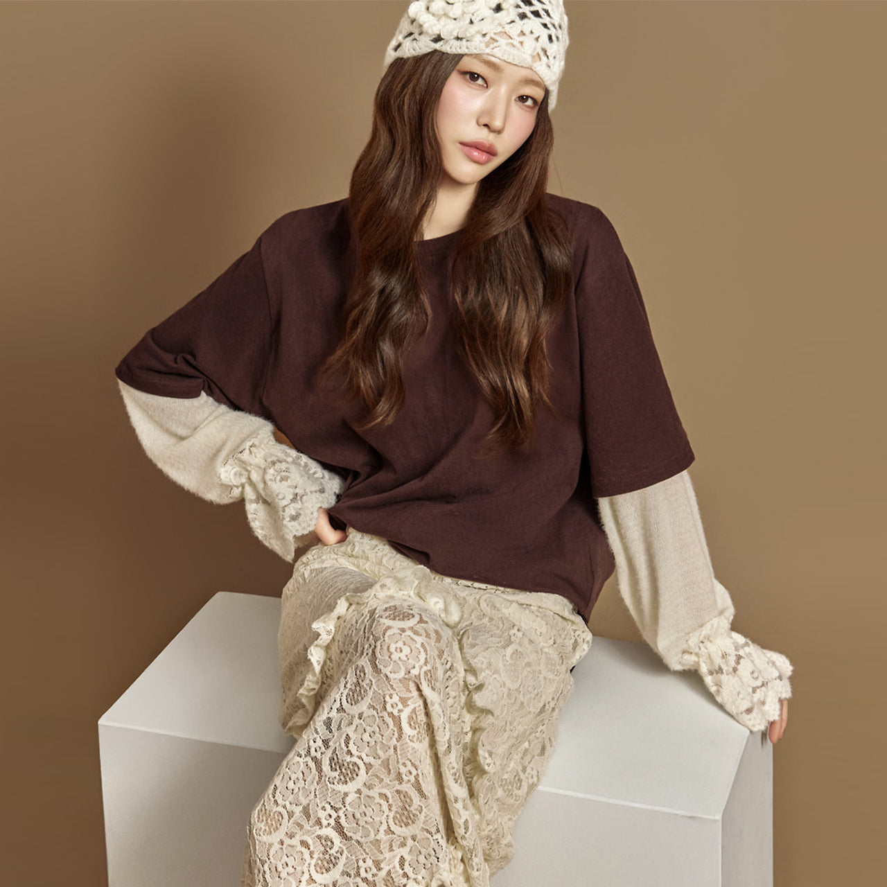 E4024 Lace Top