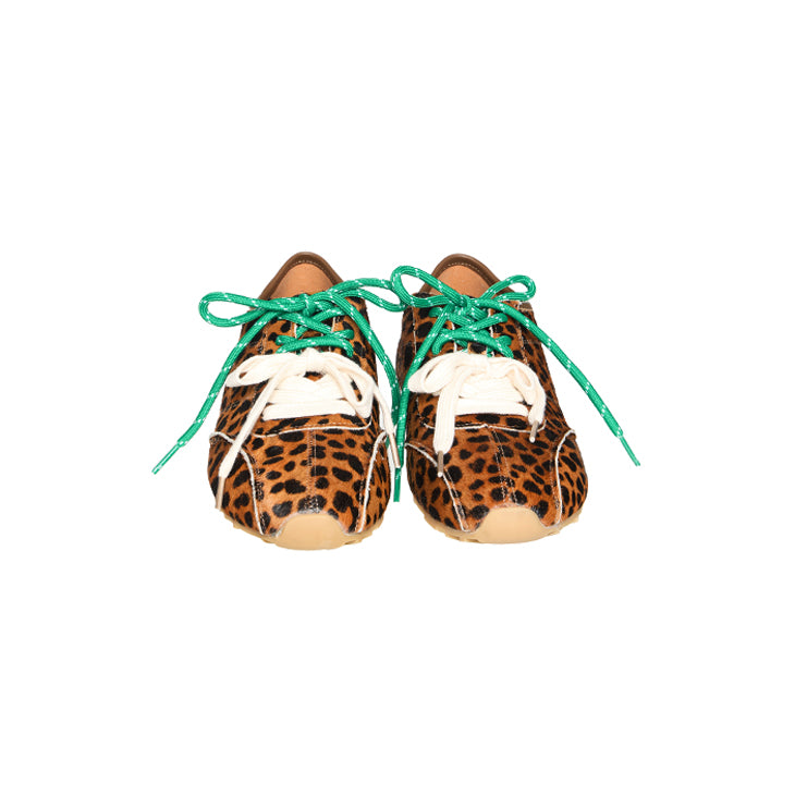 AR-3609 Leopard Lace-up Sneakers
