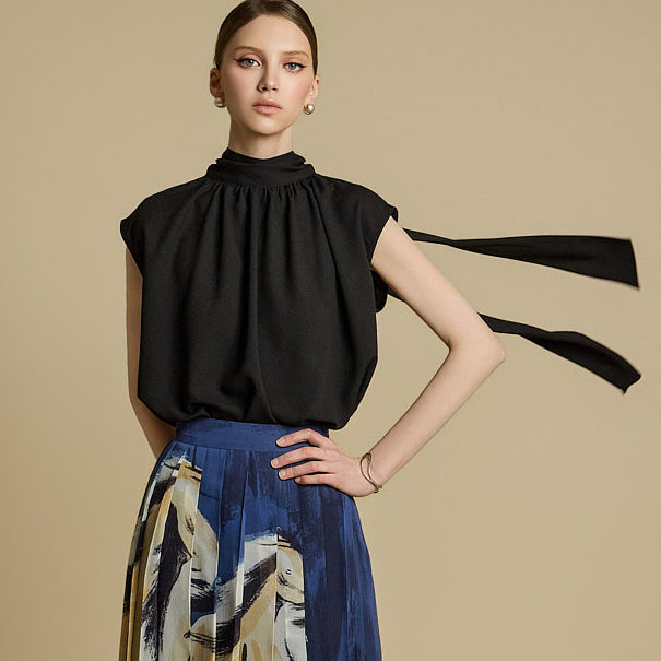 B3085 Shirring Blouse