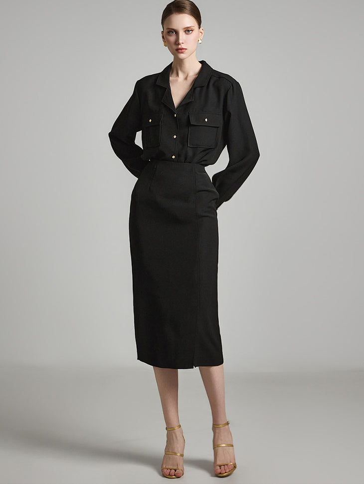 D5212 Shirt Two Piece Set