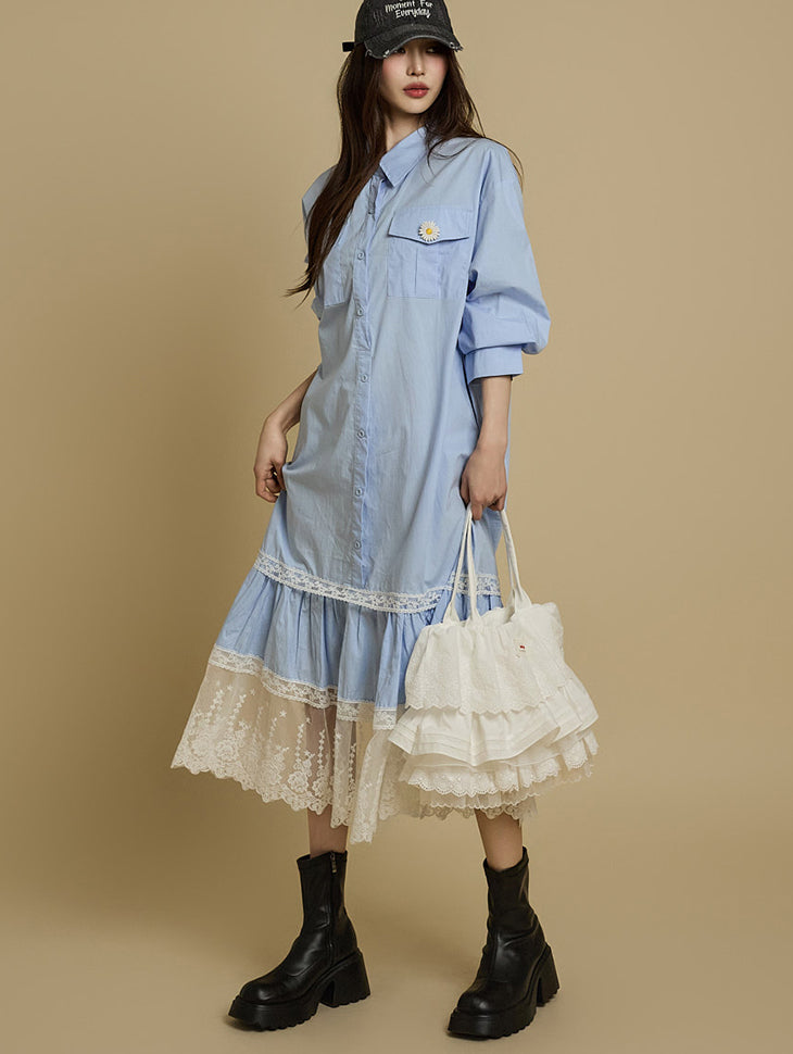 D5219 Lace Dress