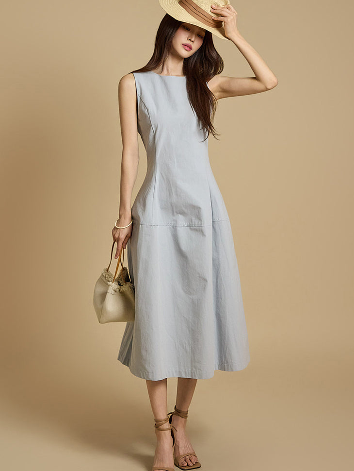 D5259 Linen Dress