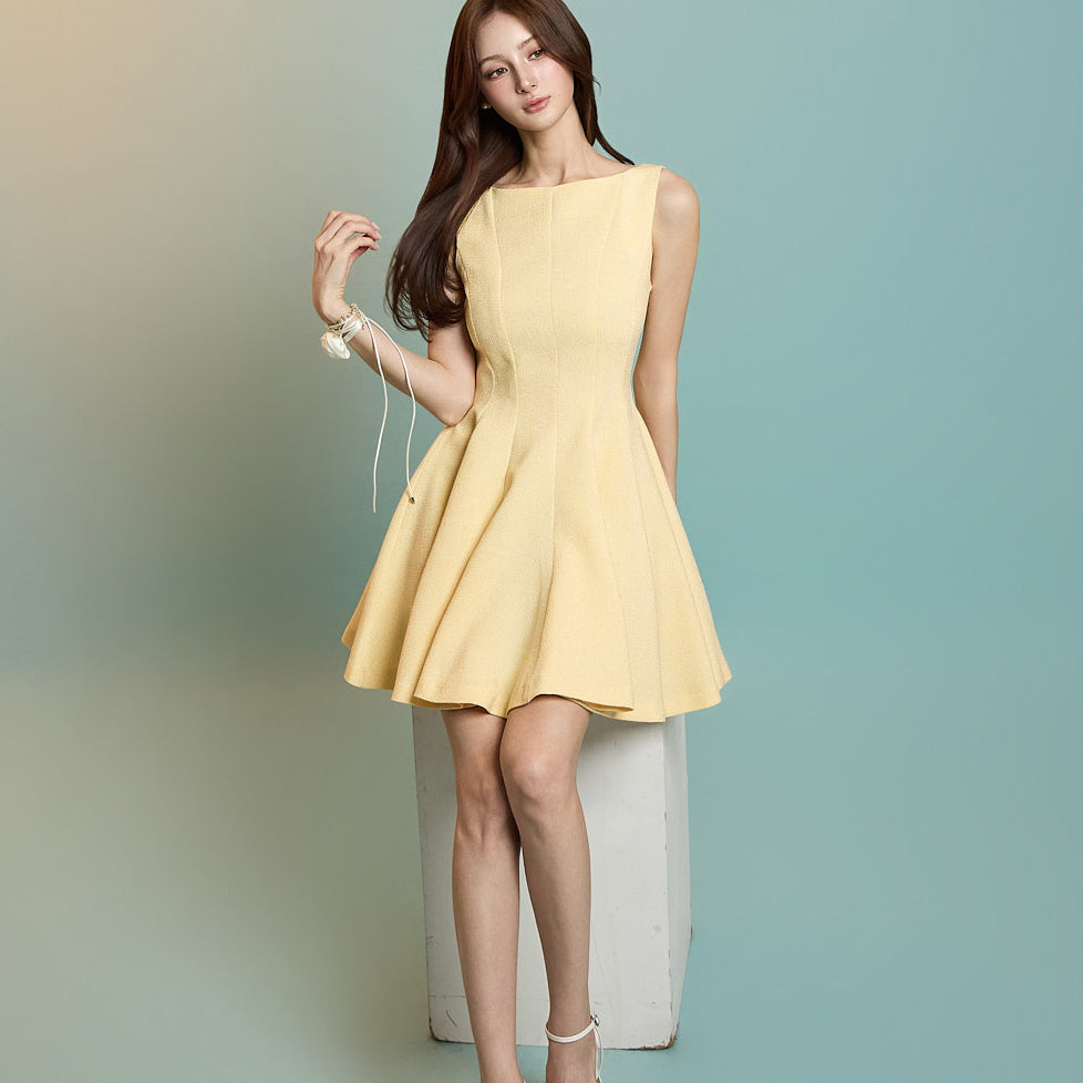 D5282 Peplum Dress