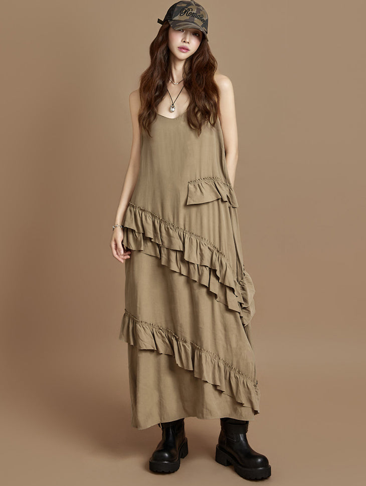D5381 Frill Dress