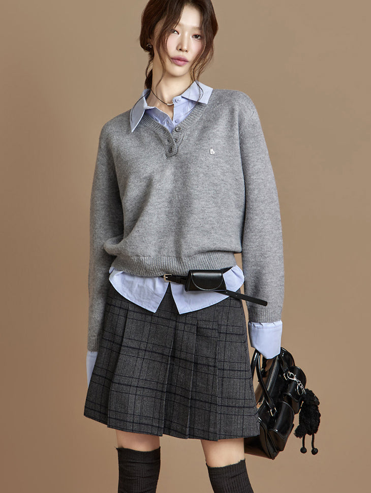 E4003 Layered Knit