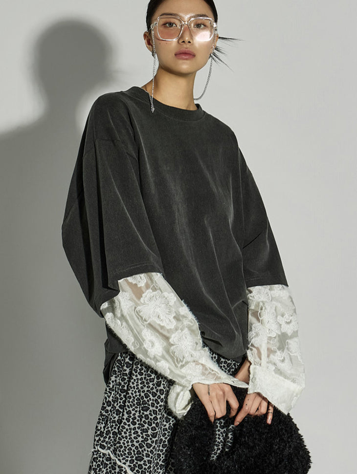 E4016 Lace Top