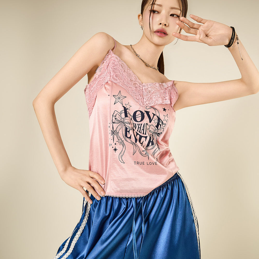 E4259 Lace Sleeveless Top