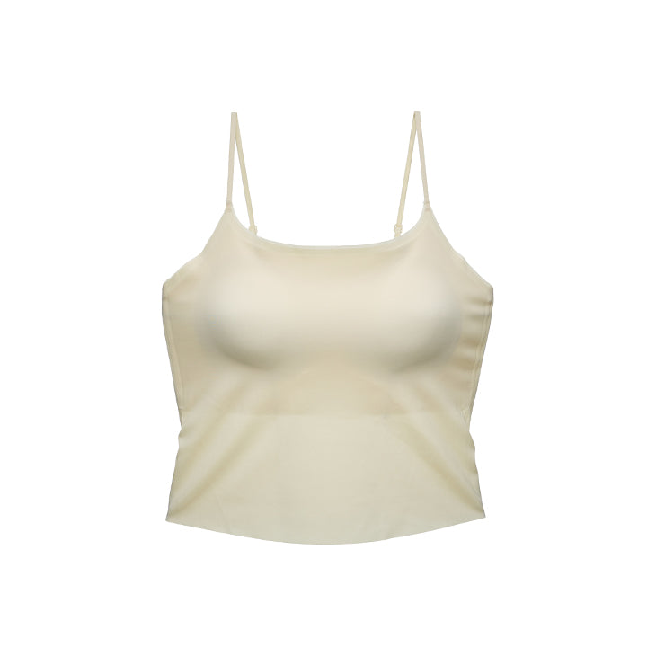 E4416 Skin Pad Sleeveless Top