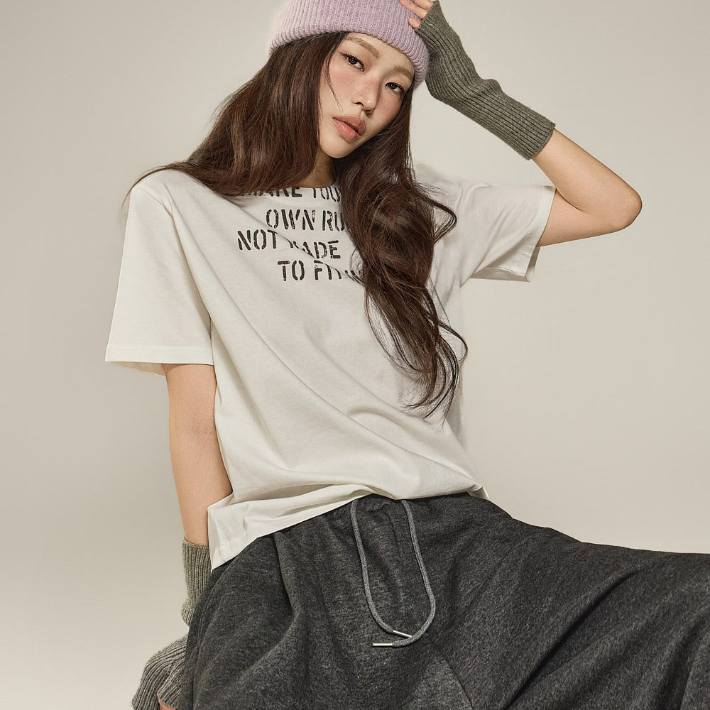 E4421 Lettering Top