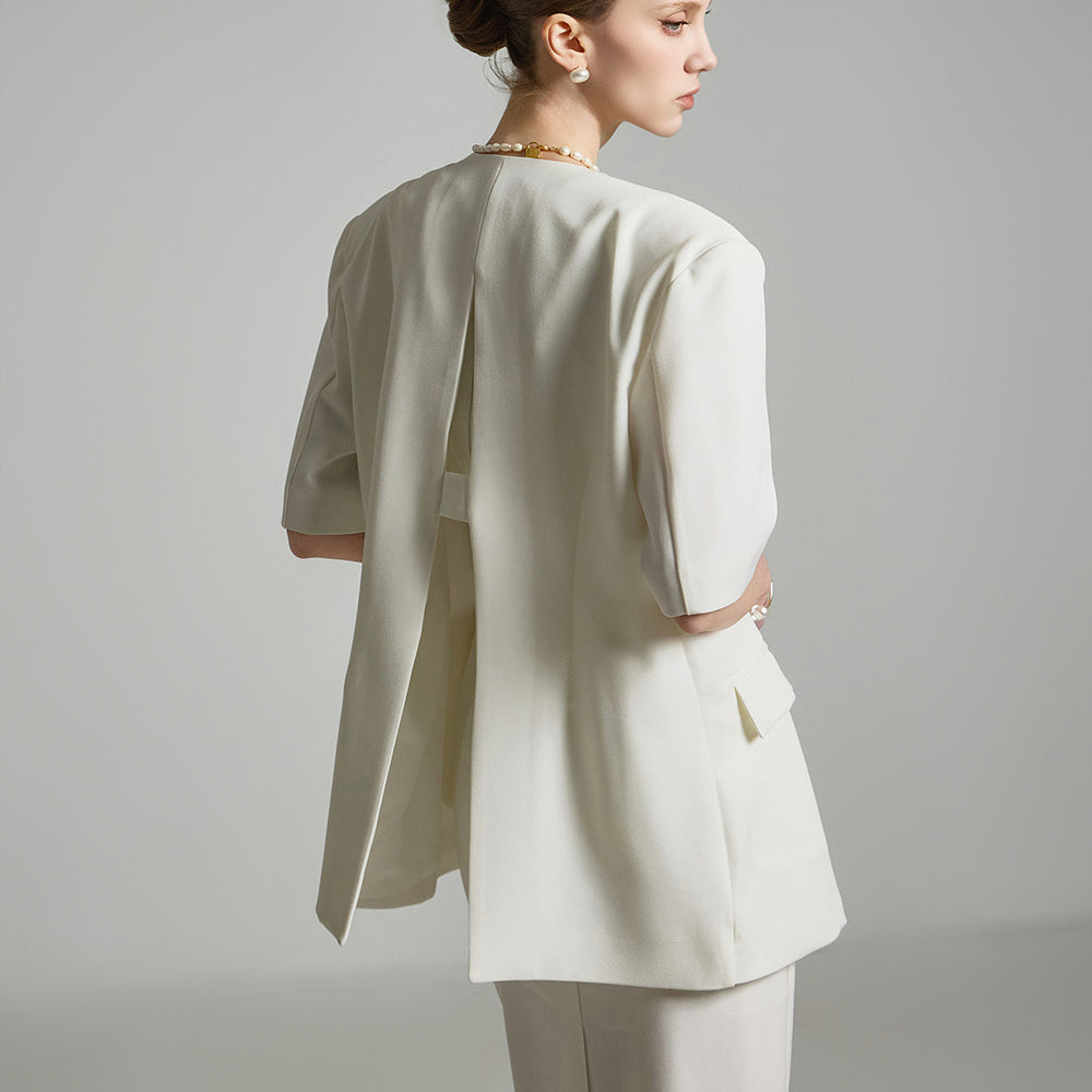 J2727 Back Slit Jacket