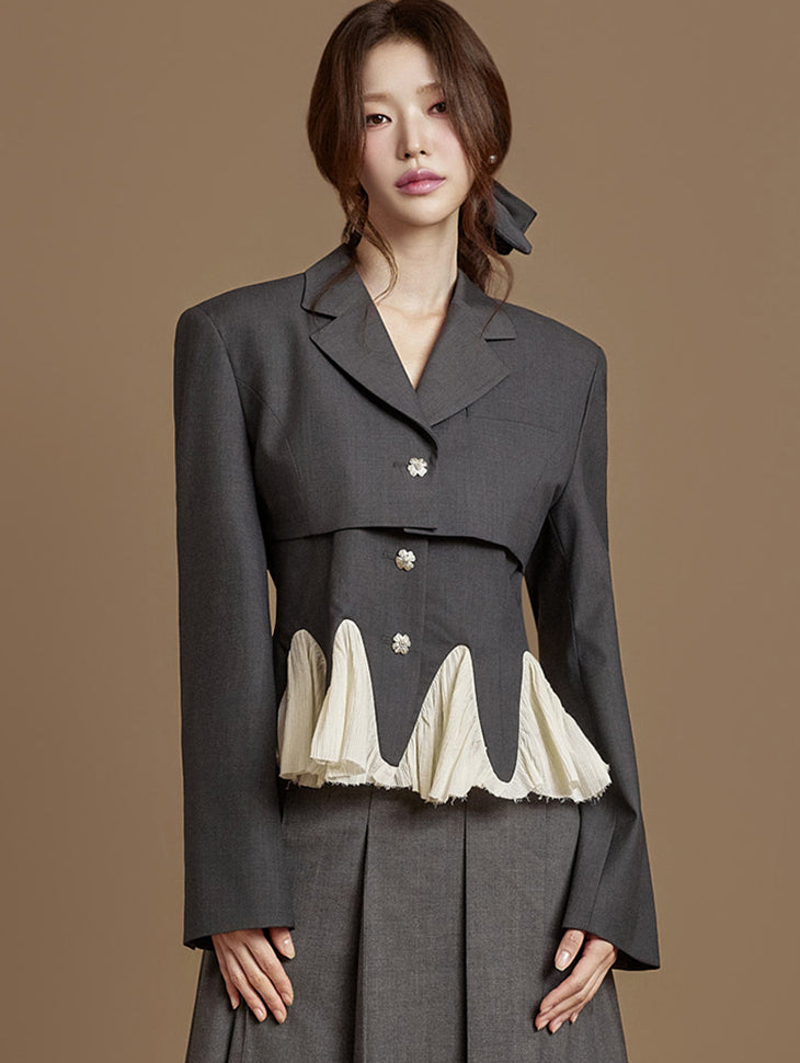 J2855 Collar Jacket