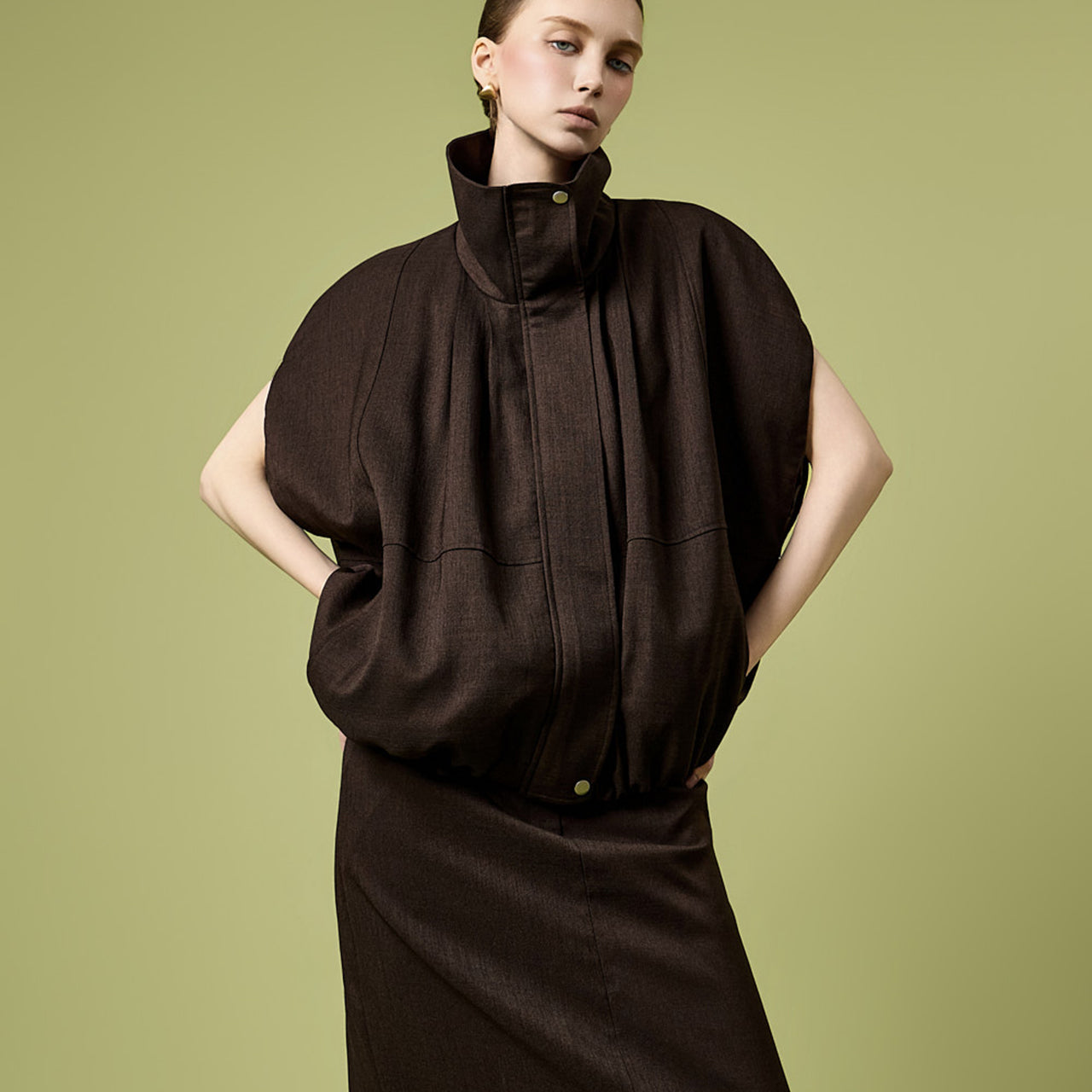 J3200 High-Neck Balloon Jacket