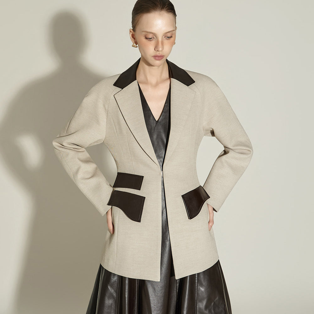 J9324 Collar Jacket