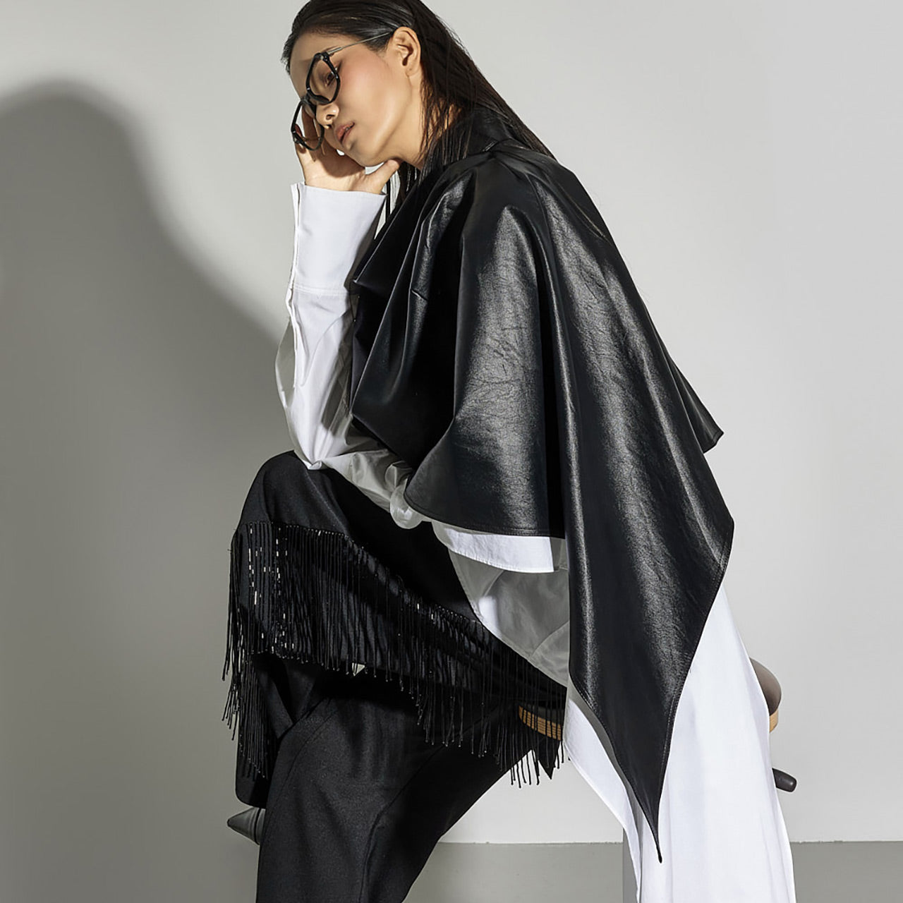 J9344 Drape Jacket