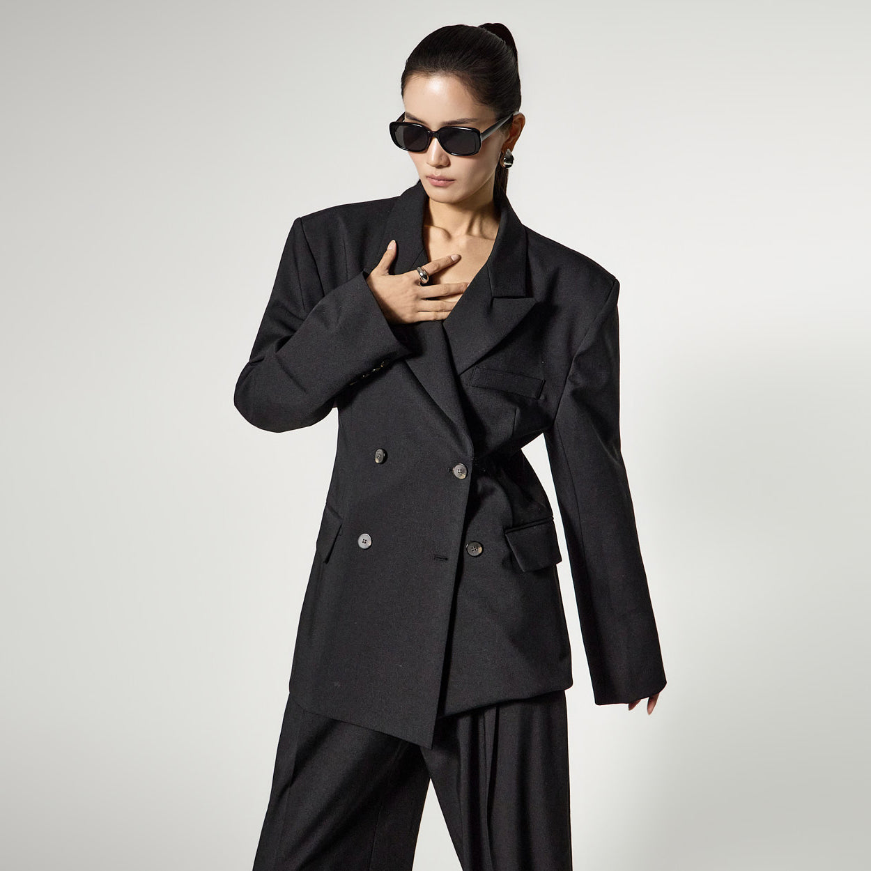 J9371 Double-Breasted Jacket