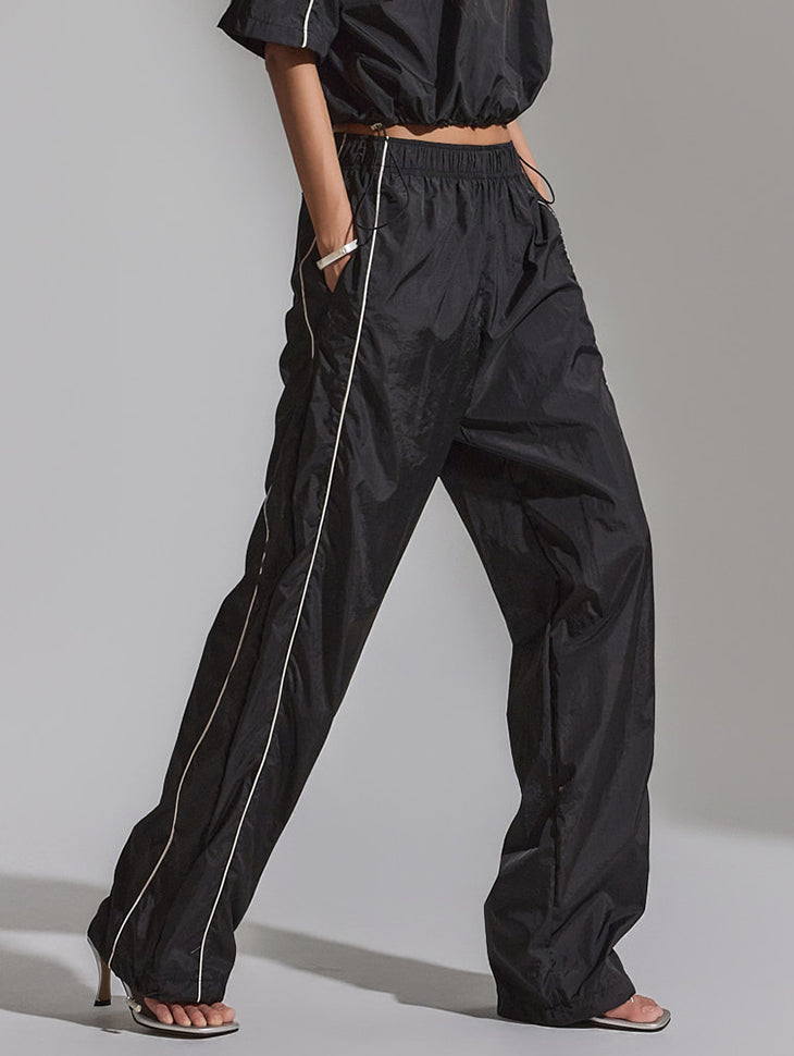 P3187 Taping Line Detailed Pants
