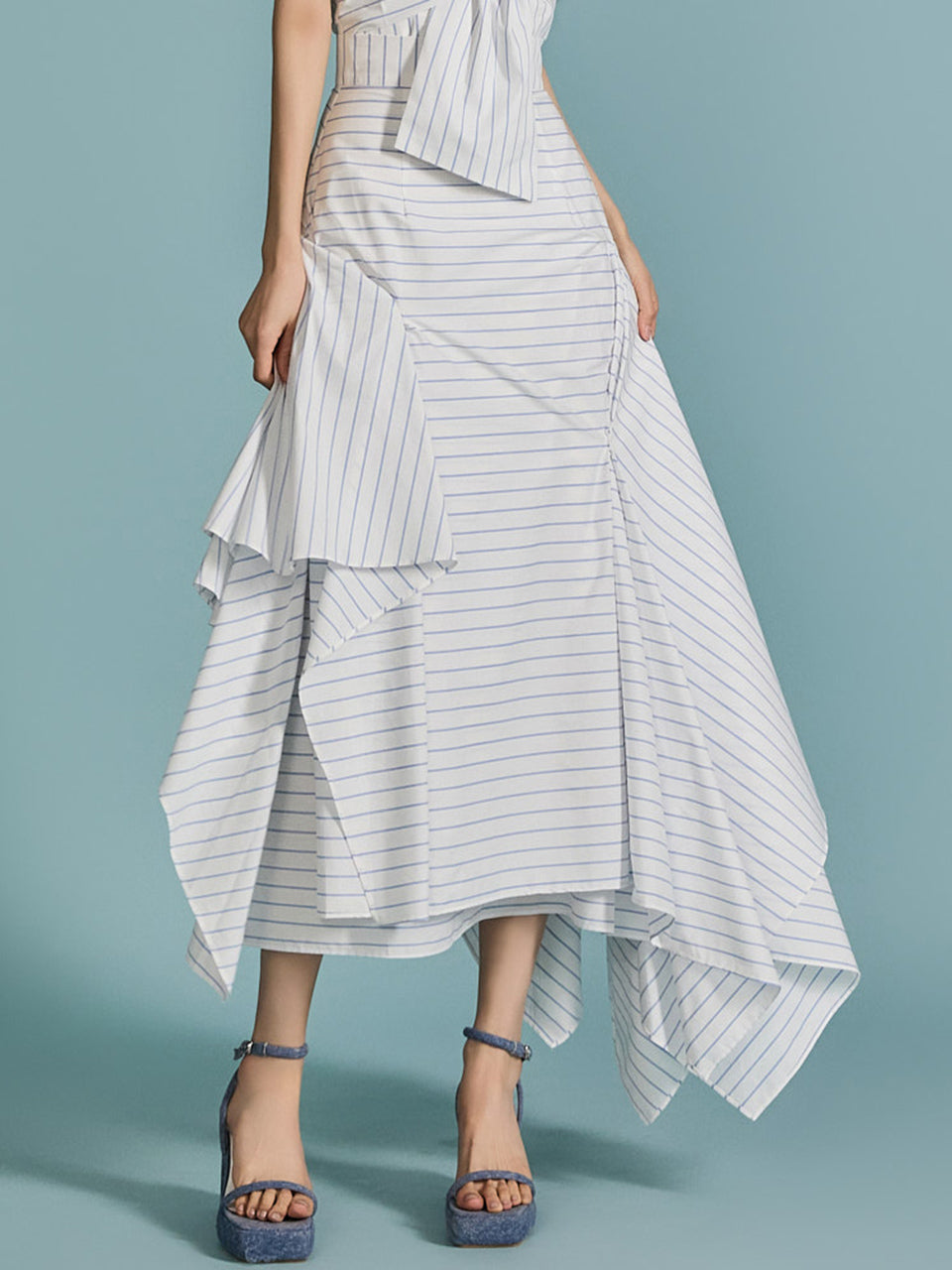 SK9240 Striped Skirt