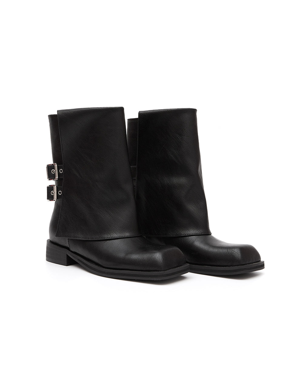 AR-3320 Buckle Middle Boots